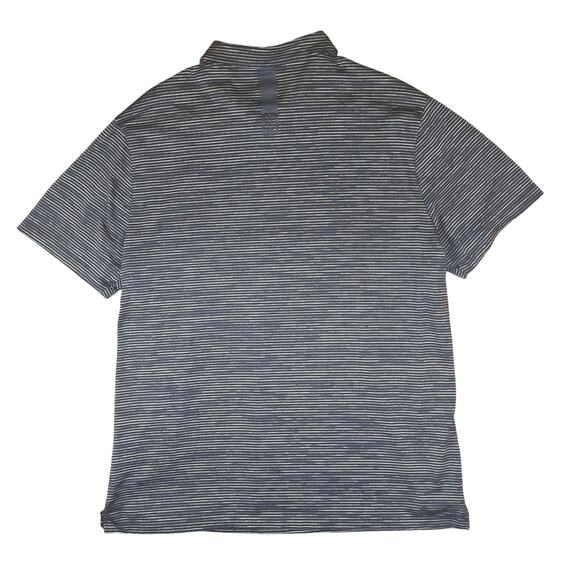 Nike Tiger Woods TW Dri-FIT Black Stripe Golf Polo Shirt Men’s Large - Picture 6 of 6